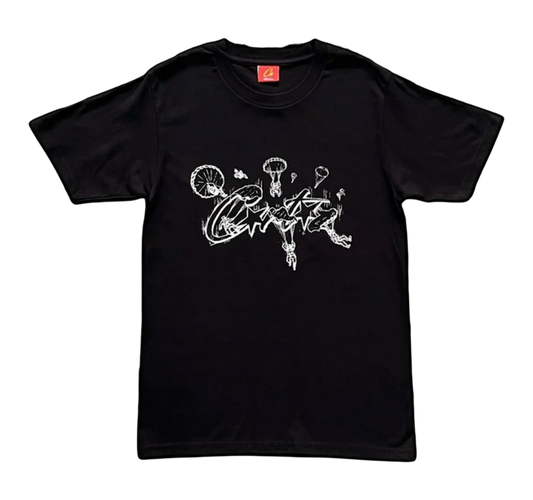 CORTEIZ ALLSTARZ SKYDIVER TEE ‘BLACK’