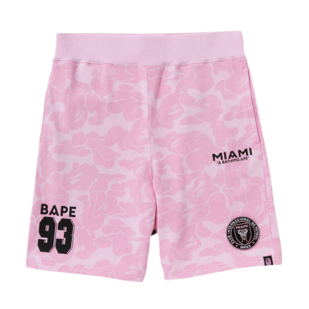 BAPE x Inter Miami CF Sweatshort ‘Pink’