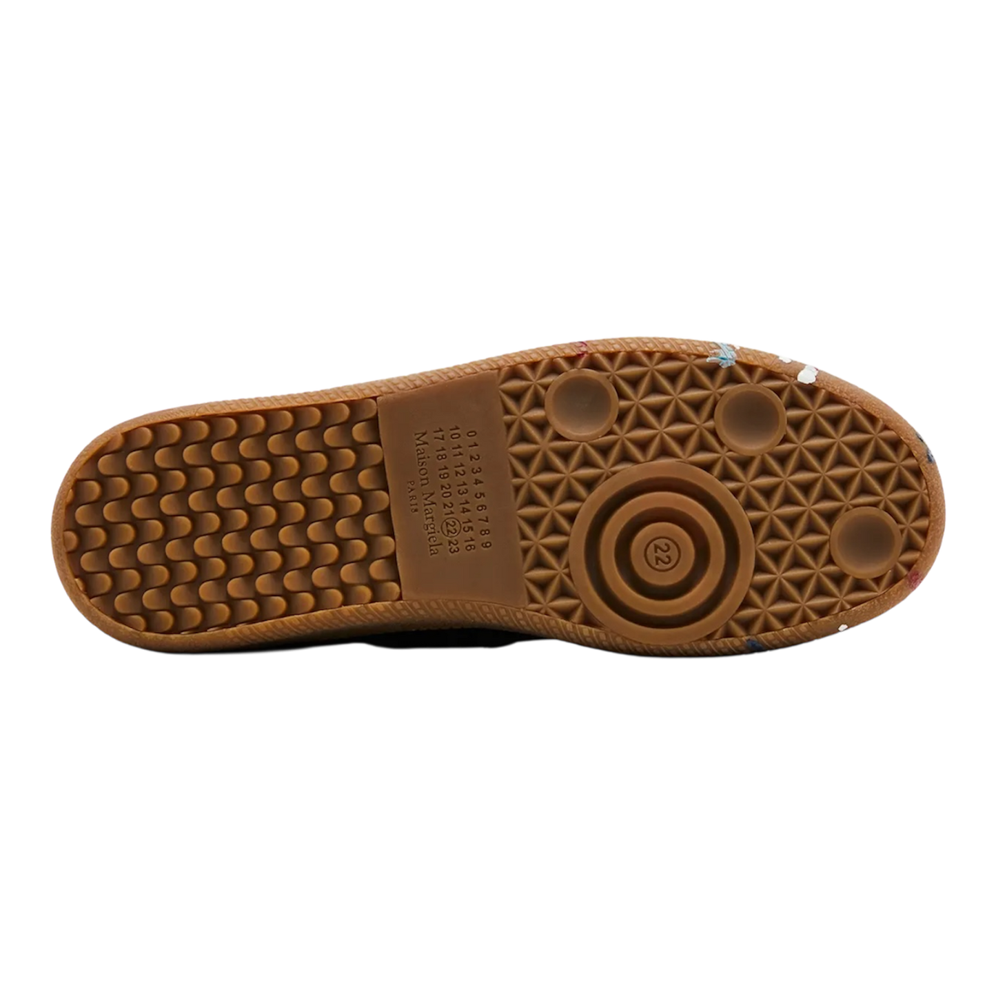 Maison Margiela Replica Low “Paint Splatter” ‘Black Pollock’