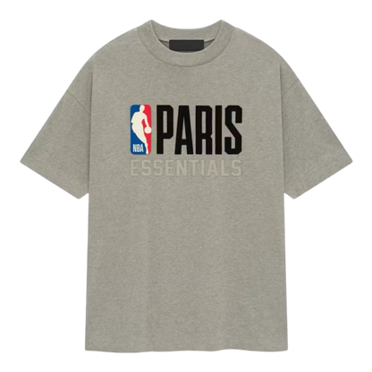 Fear of God Essentials NBA Paris Tee ‘Warm Heather’