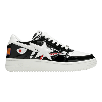 Bapesta Low M1 “Shark Face” ‘Black/White’