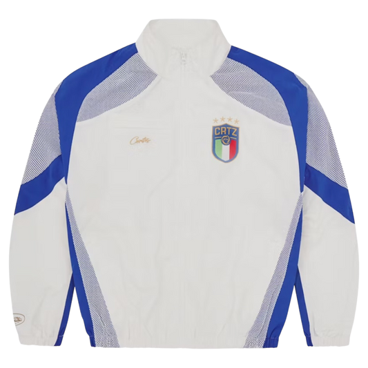 Corteiz Italia Shuku Jacket ‘White/Blue’