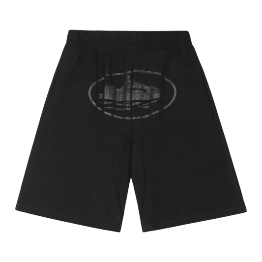 Corteiz OG Alcatraz Shorts ‘Black/Black’
