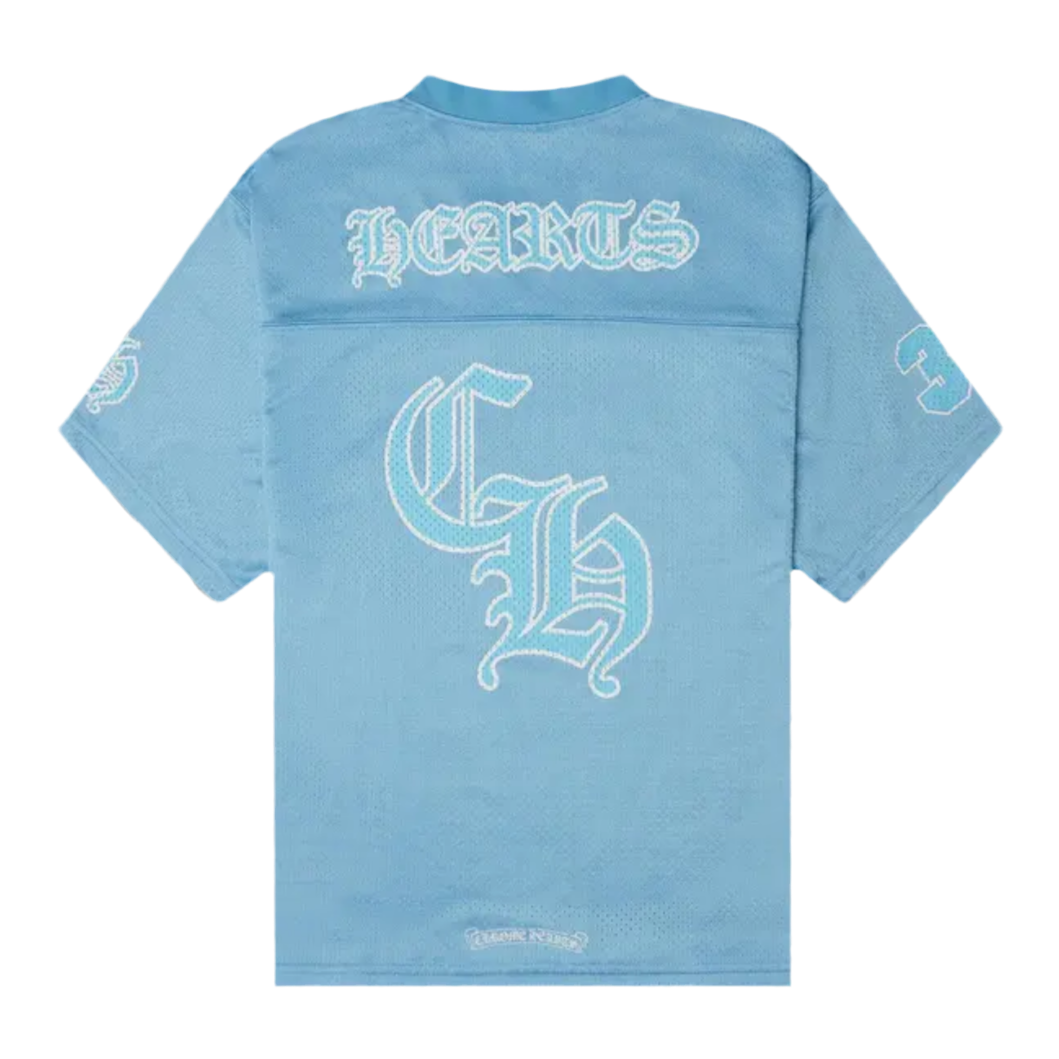 Chrome Hearts Mesh Stadium Jersey 'Light Blue'