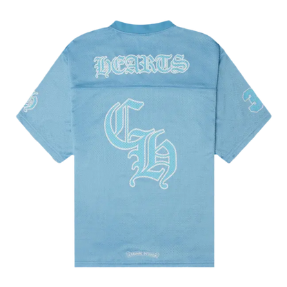 Chrome Hearts Mesh Stadium Jersey 'Light Blue'