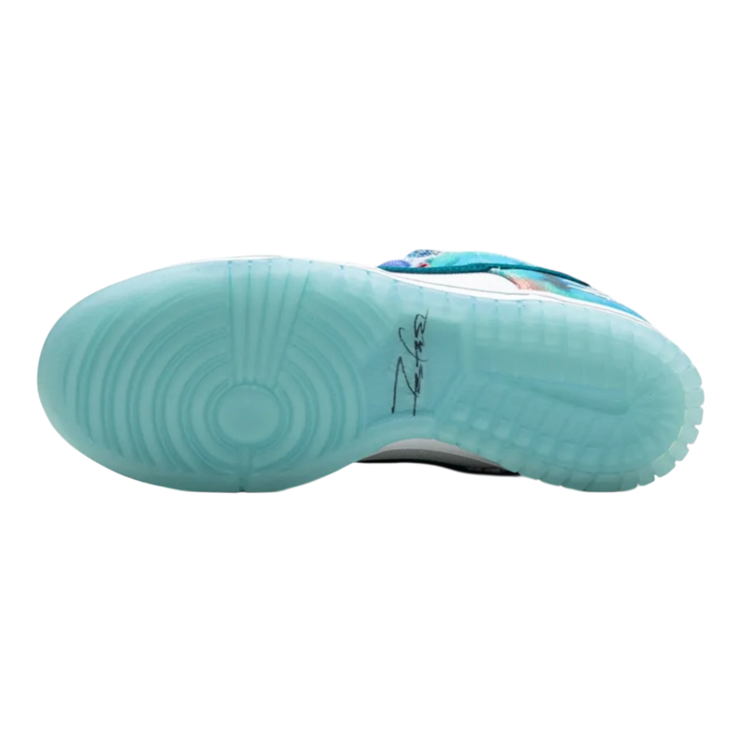 Futura Laboratories x Nike Dunk Low SB 'Bleached Aqua'