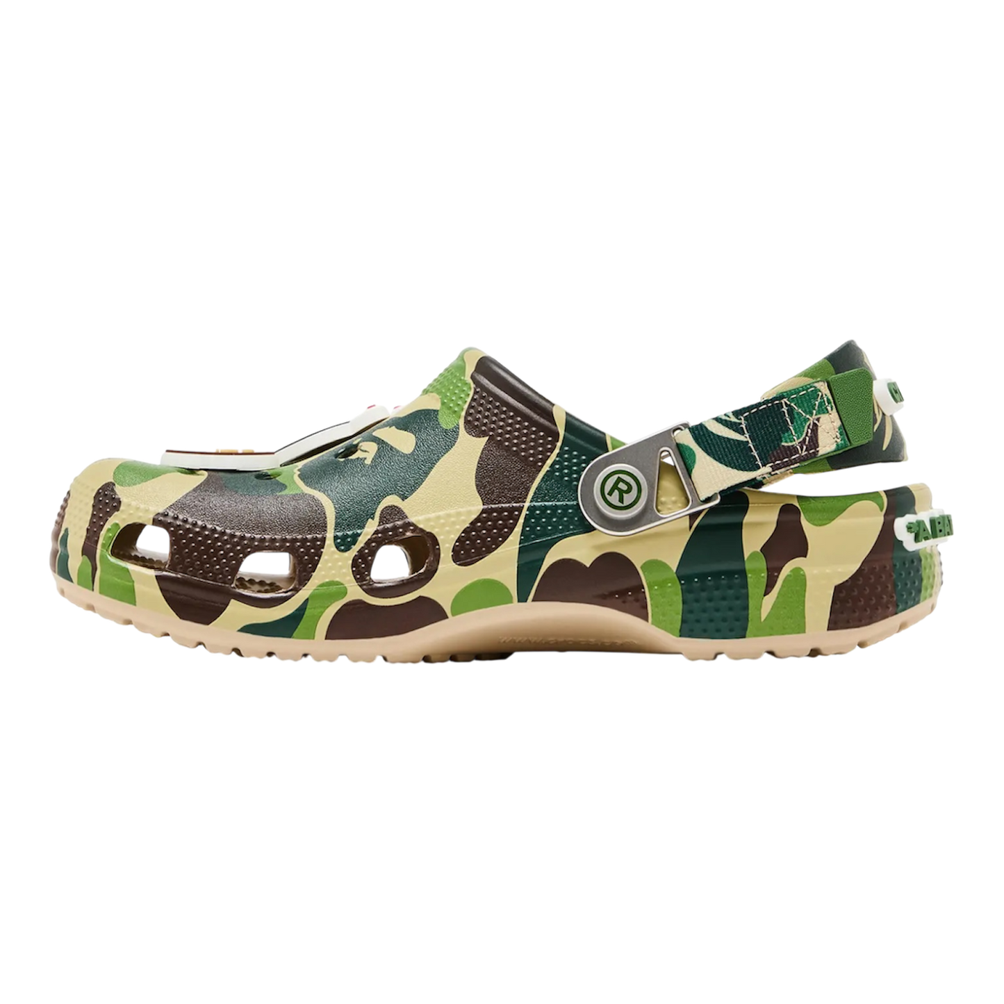 BAPE x Classic Clog ABC Camo ‘Green'