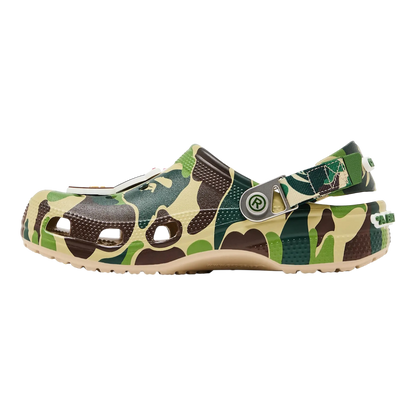BAPE x Classic Clog ABC Camo ‘Green'