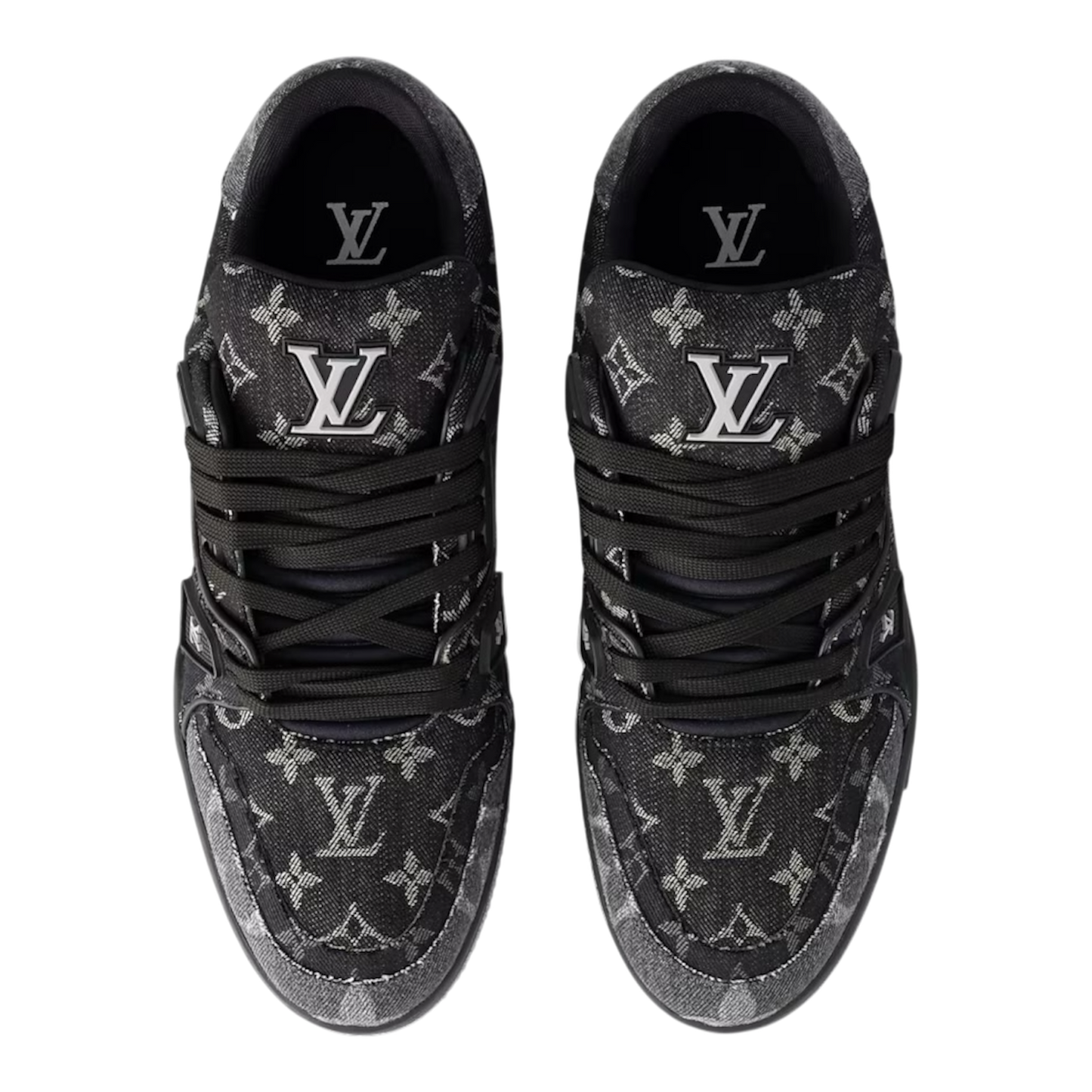 Louis Vuitton Trainer ‘Black Monogram Denim’