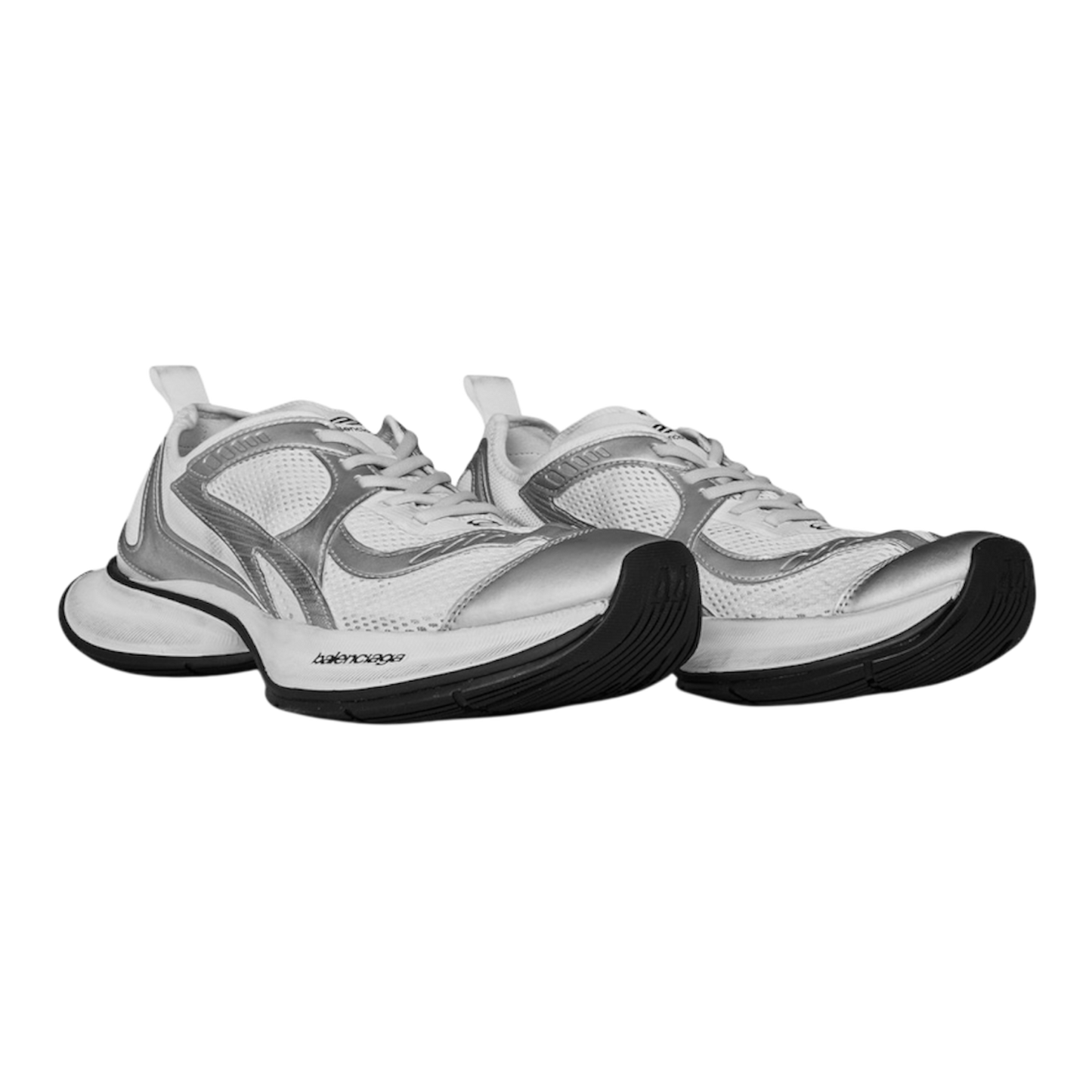 Balenciaga Circuit sneakers ‘White Metallic Silver’