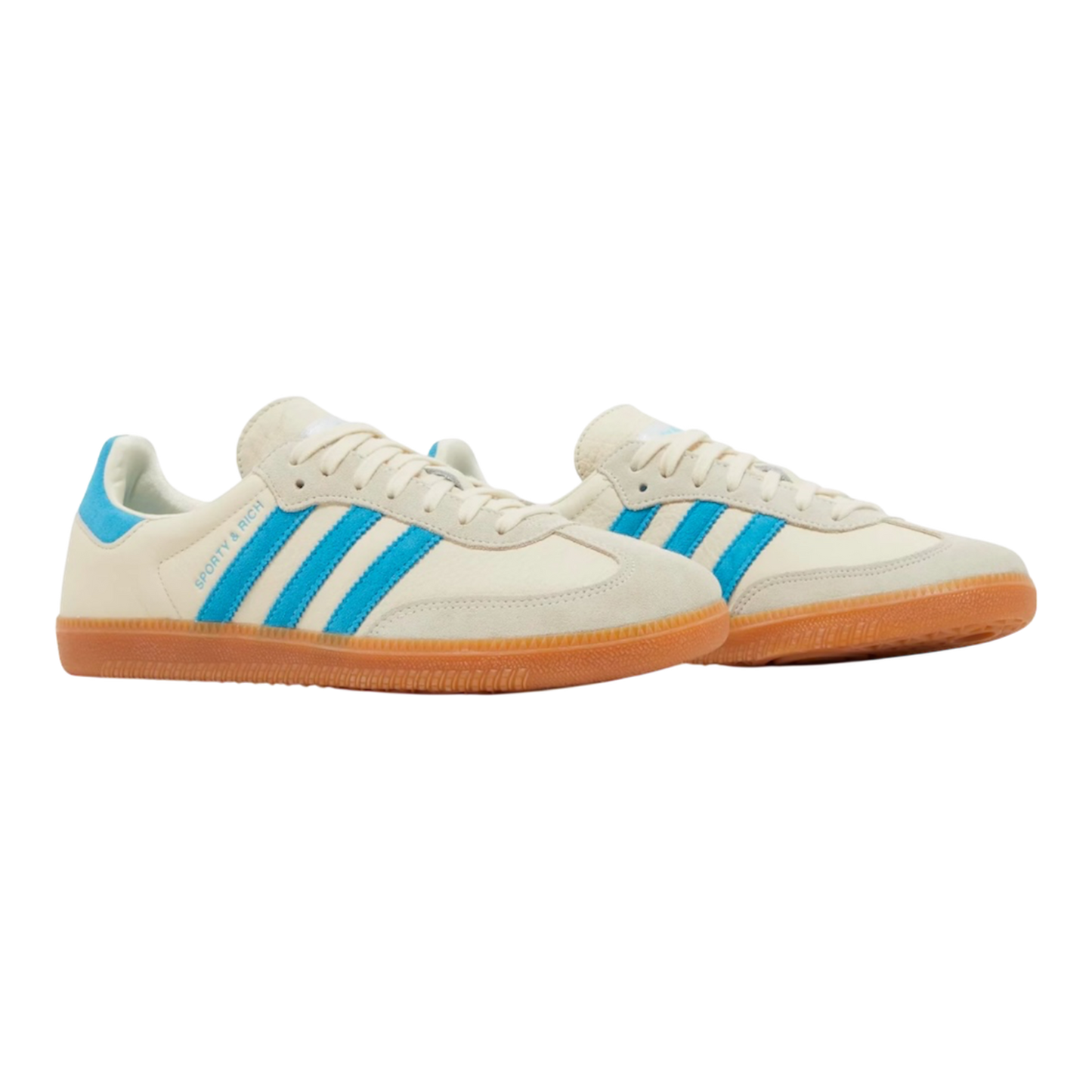 Sporty & Rich x Adidas Samba OG 'Cream Blue'