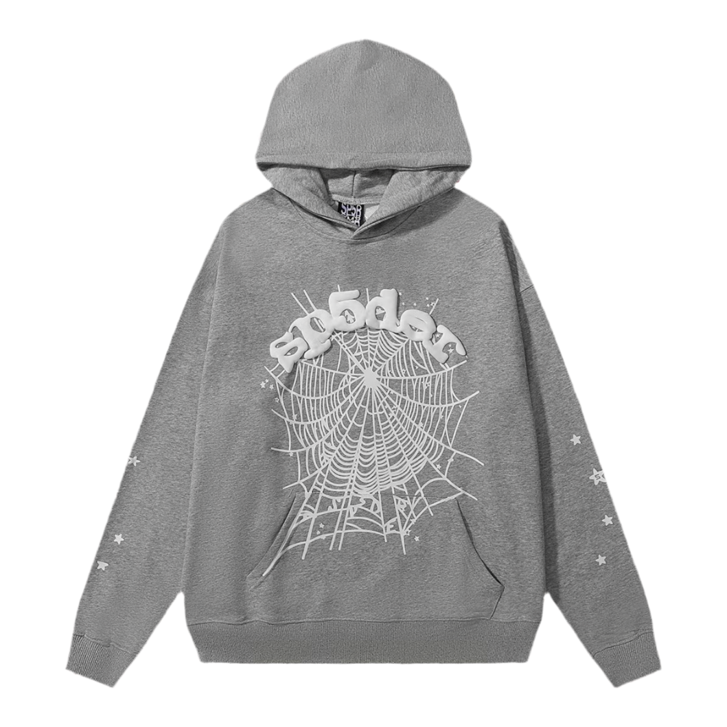Sp5der OG Web Hoodie ‘Grey’