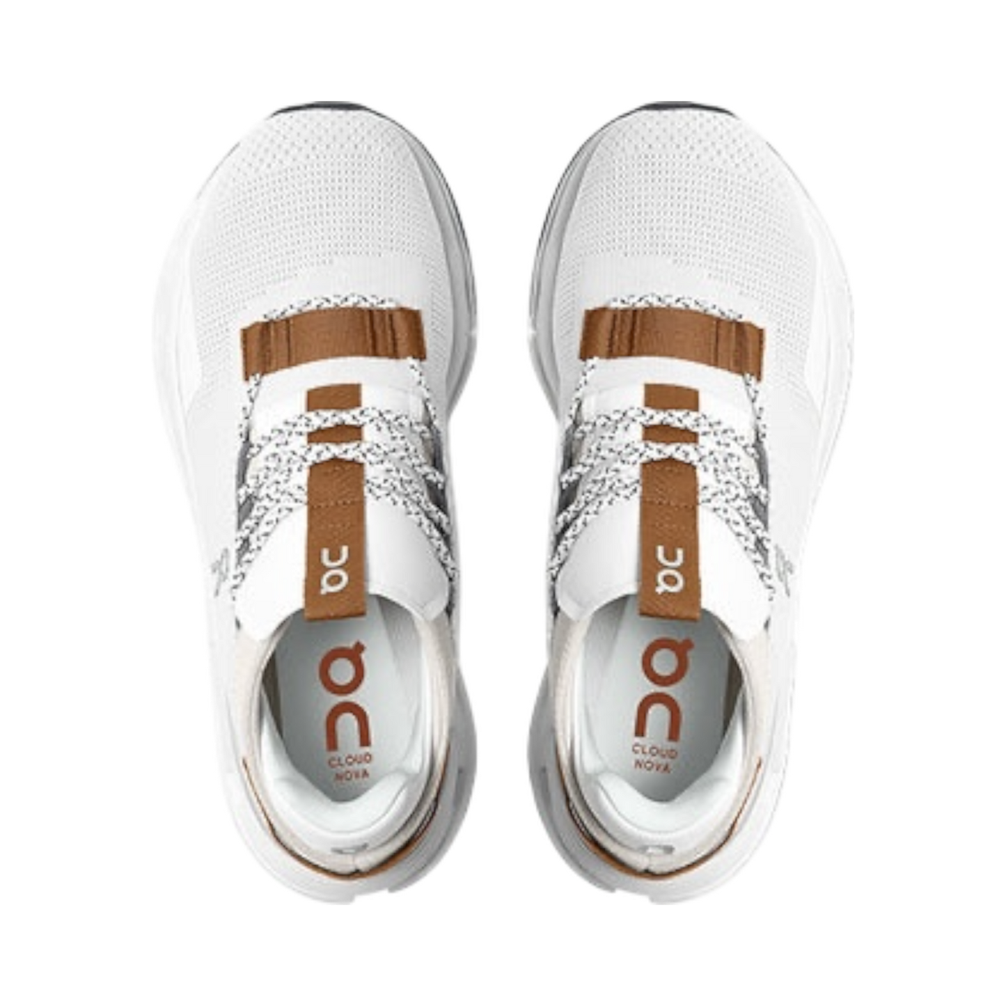 ON Cloudnova ‘White/Pearl/Brown’