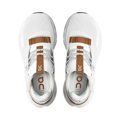 ON Cloudnova ‘White/Pearl/Brown’