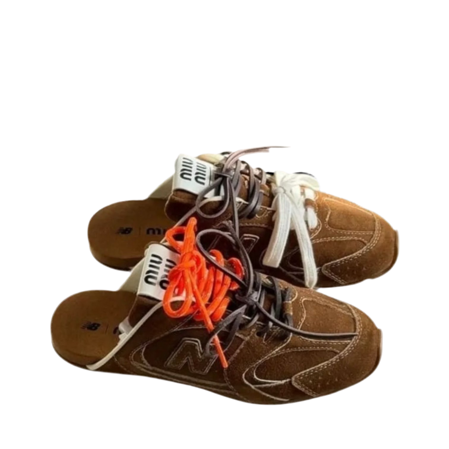 New Balance X Miu Miu 530 SL deco calf Dark Brown’