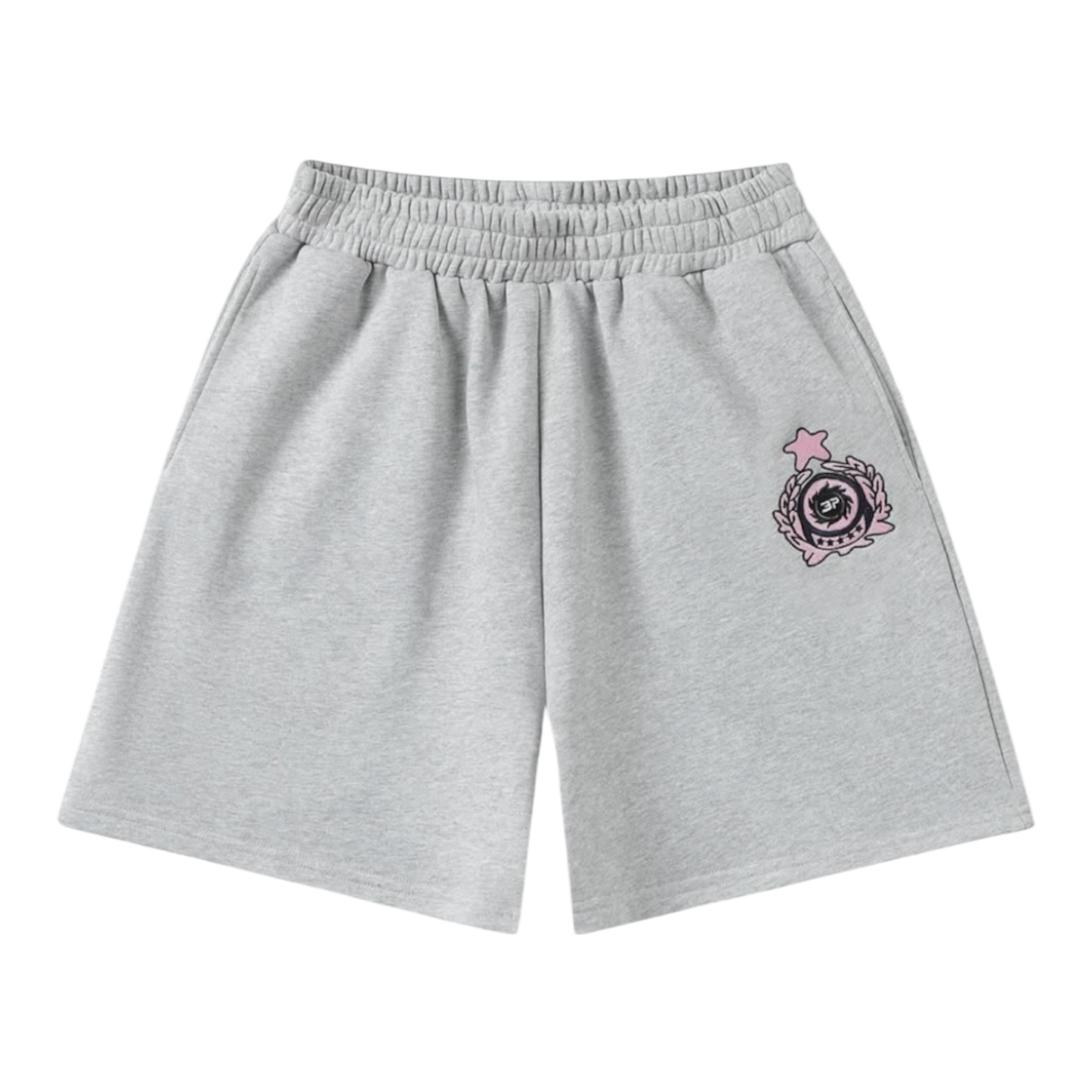 Broken Planet Market Performance Short ‘Heather Grey’