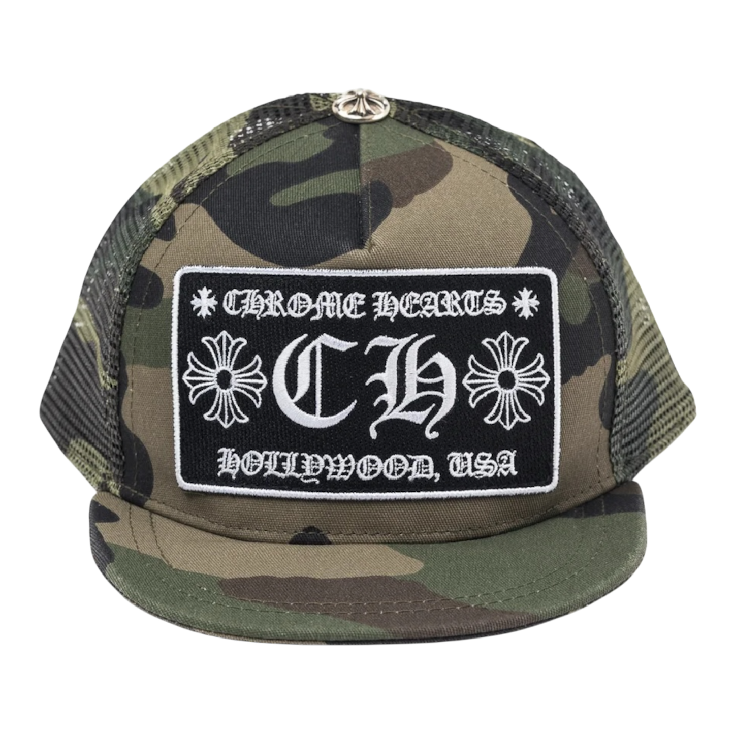 Chrome Hearts Hollywood Trucker Hat 'Green'