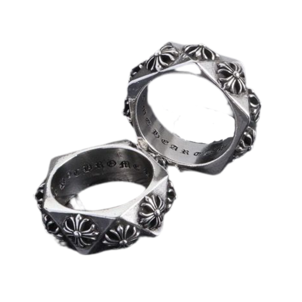 Chrome hearts hexagram plus ring ‘Sliver’