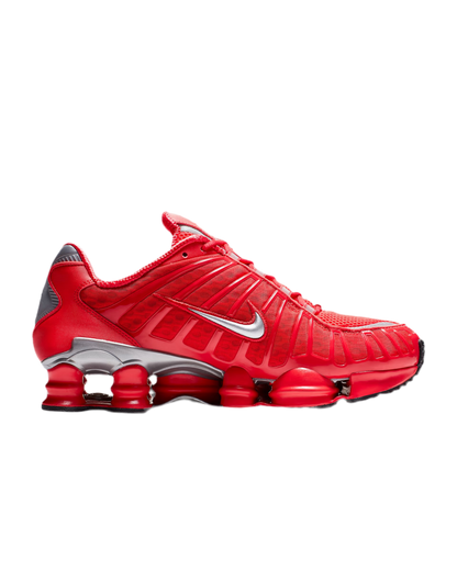 Nike Shox TL “Speed red/ Metallic Sliver’