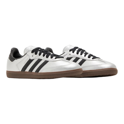 Adidas Samba 'Silver Metallic Black Gum'