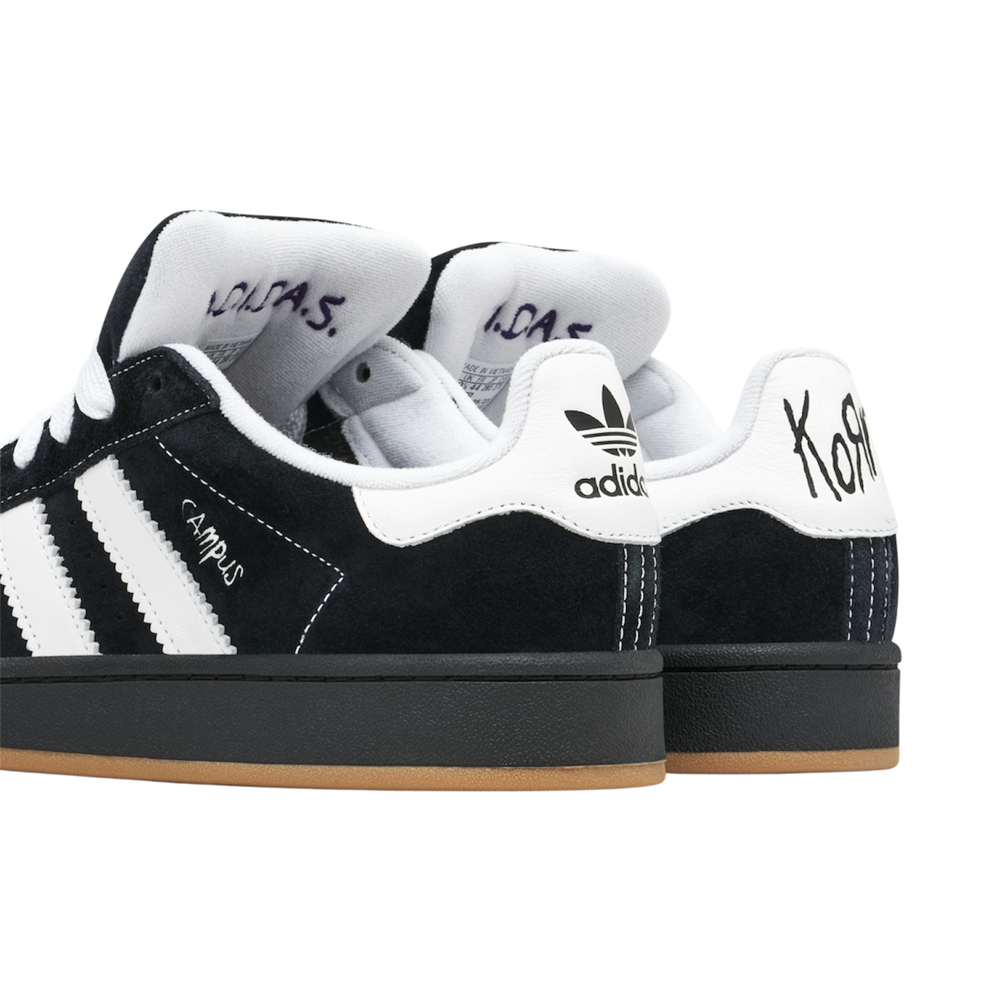 Korn x Adidas Campus 00s 'Black Gum'