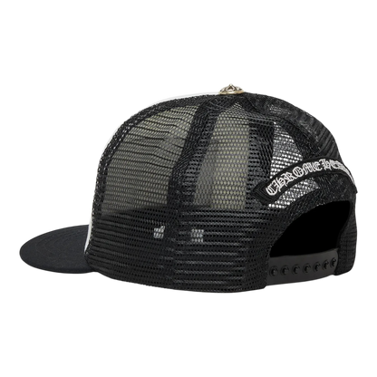 Chrome Hearts Chomper Hollywood Trucker Hat ‘Black/White’