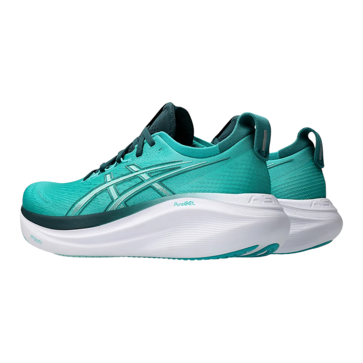 ASICS GEL-NIMBUS 27 ‘WAVE TEAL/SAXON GREEN’