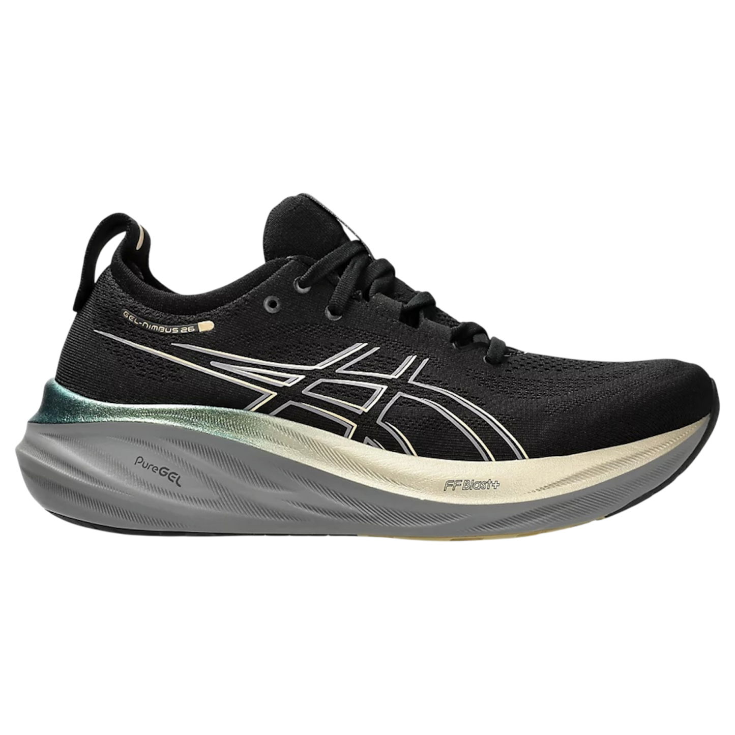 ASICS Gel Nimbus 26 ‘Platinum Black|Champagne Black’