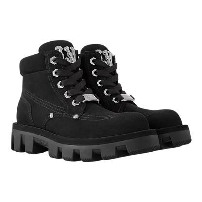 Louis Vuitton LV Checker Ankle Boot ‘Black’