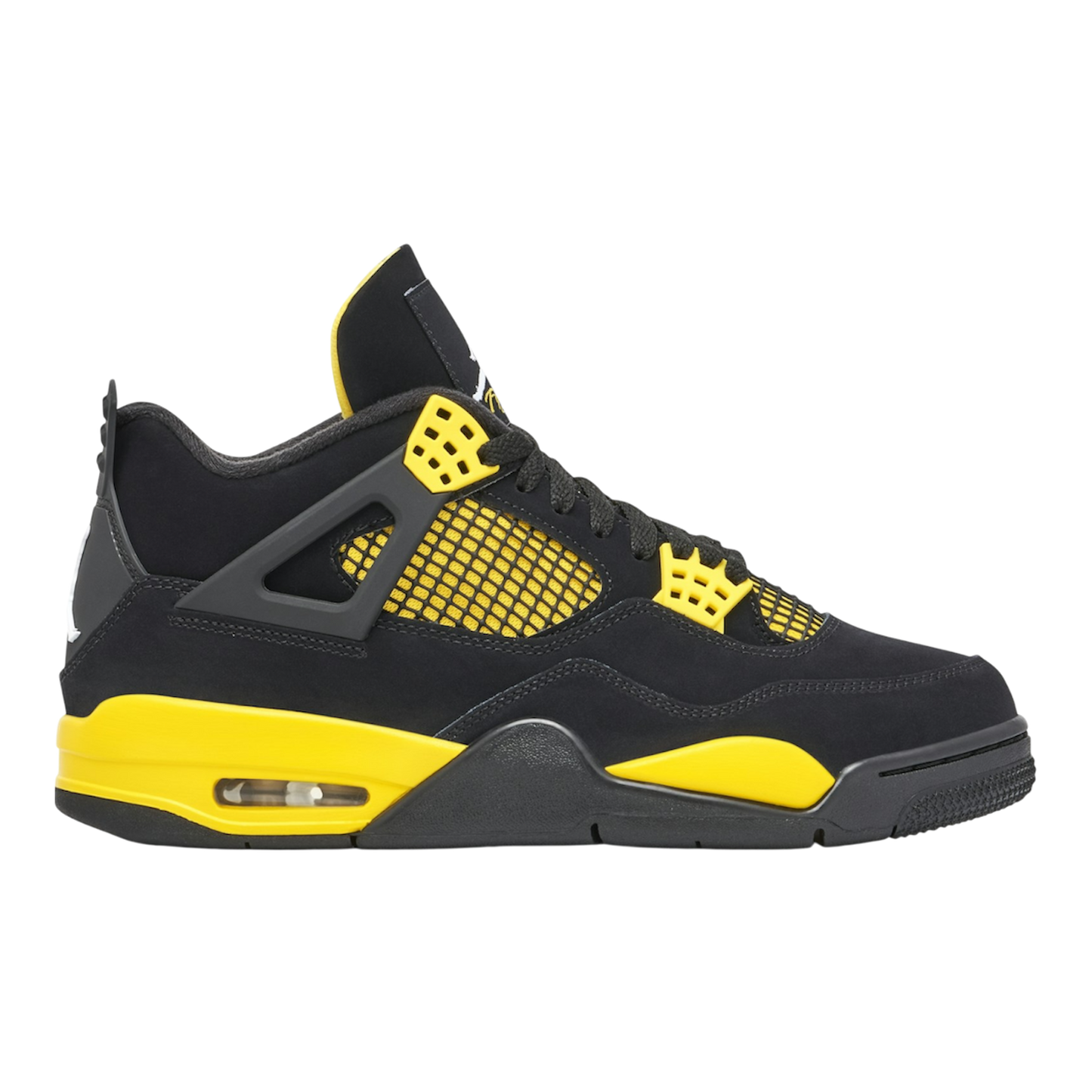 Air Jordan 4 Retro 'Thunder’ “Black/Tour Yellow”
