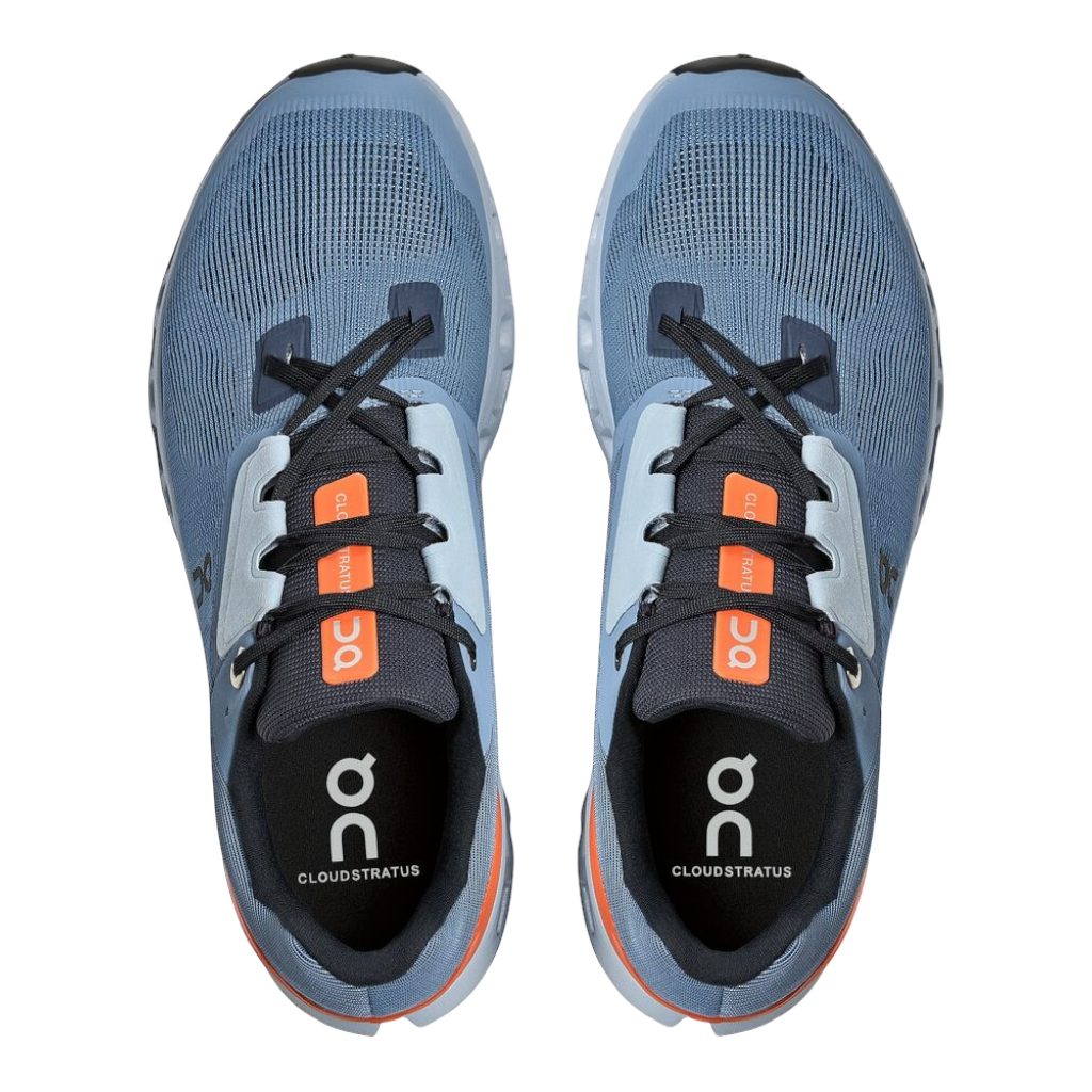 ON Cloudstratus ‘Lake Blue/Flare Orange’