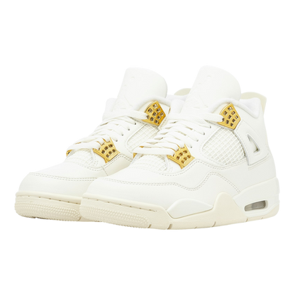 Air Jordan 4 ‘Metallic Gold/Sail White’