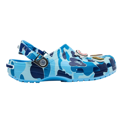 BAPE x Crocs Classic Clog ABC Camo ‘Blue'