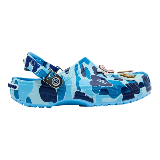 BAPE x Crocs Classic Clog ABC Camo ‘Blue'