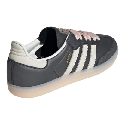 Adidas Samba 'Black Wonder Quartz Ribbon Laces'