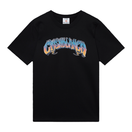 Casablanca Gradient Gothic T-shirt ‘Black’