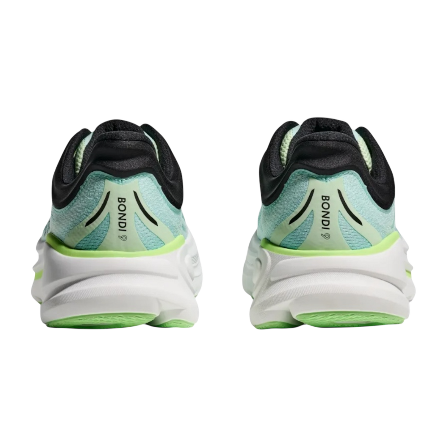 Hoka Bondi 9 'Luna Moth Blue Spark'