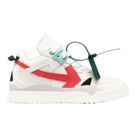 Off-White New Mid Sponge 'White Red'