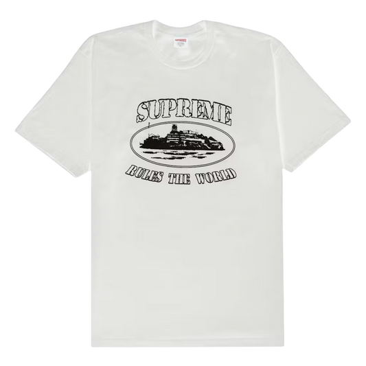 Supreme Corteiz Rules The World Tee ‘White’