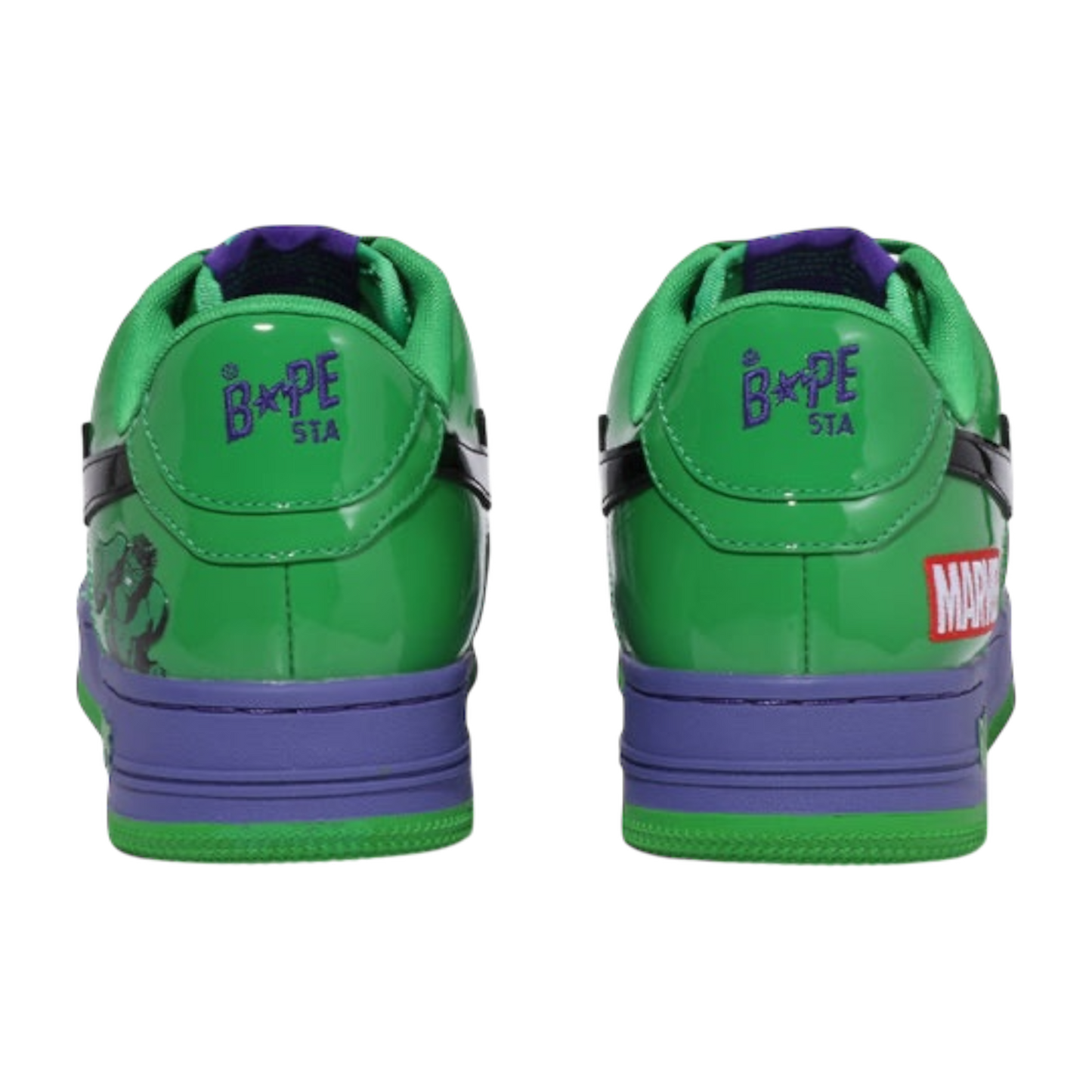 A Bathing Ape Bape Sta Marvel Comics Hulk ‘Green Purple’