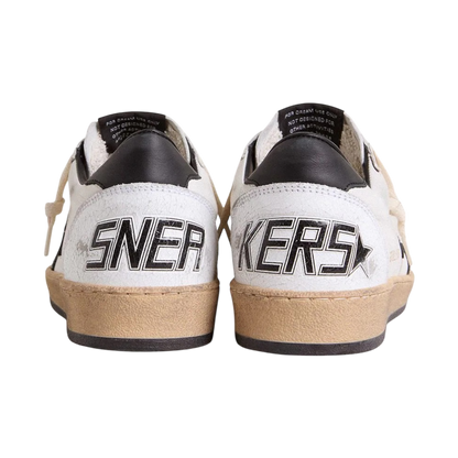 Golden Goose Ball Star 'White/Black’
