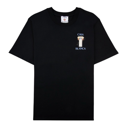 Casablanca La Colonne T-Shirt ‘Black’