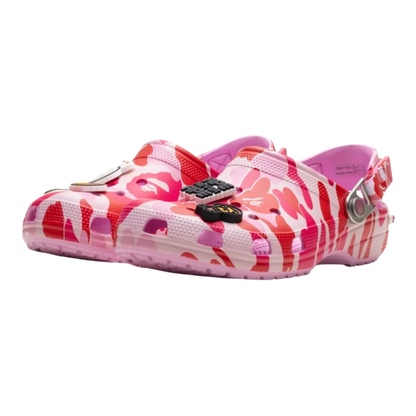 BAPE x Classic Clog ABC Camo ‘Pink'