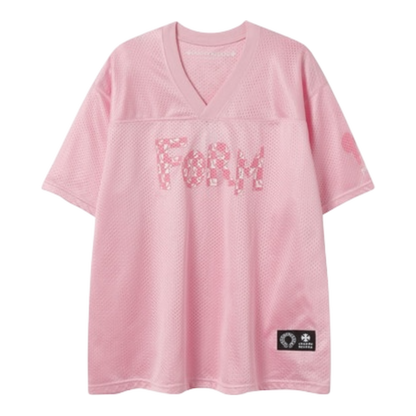Chrome Hearts “Love You” Mesh Warm Up Jersey Short Sleeve ‘Pink’