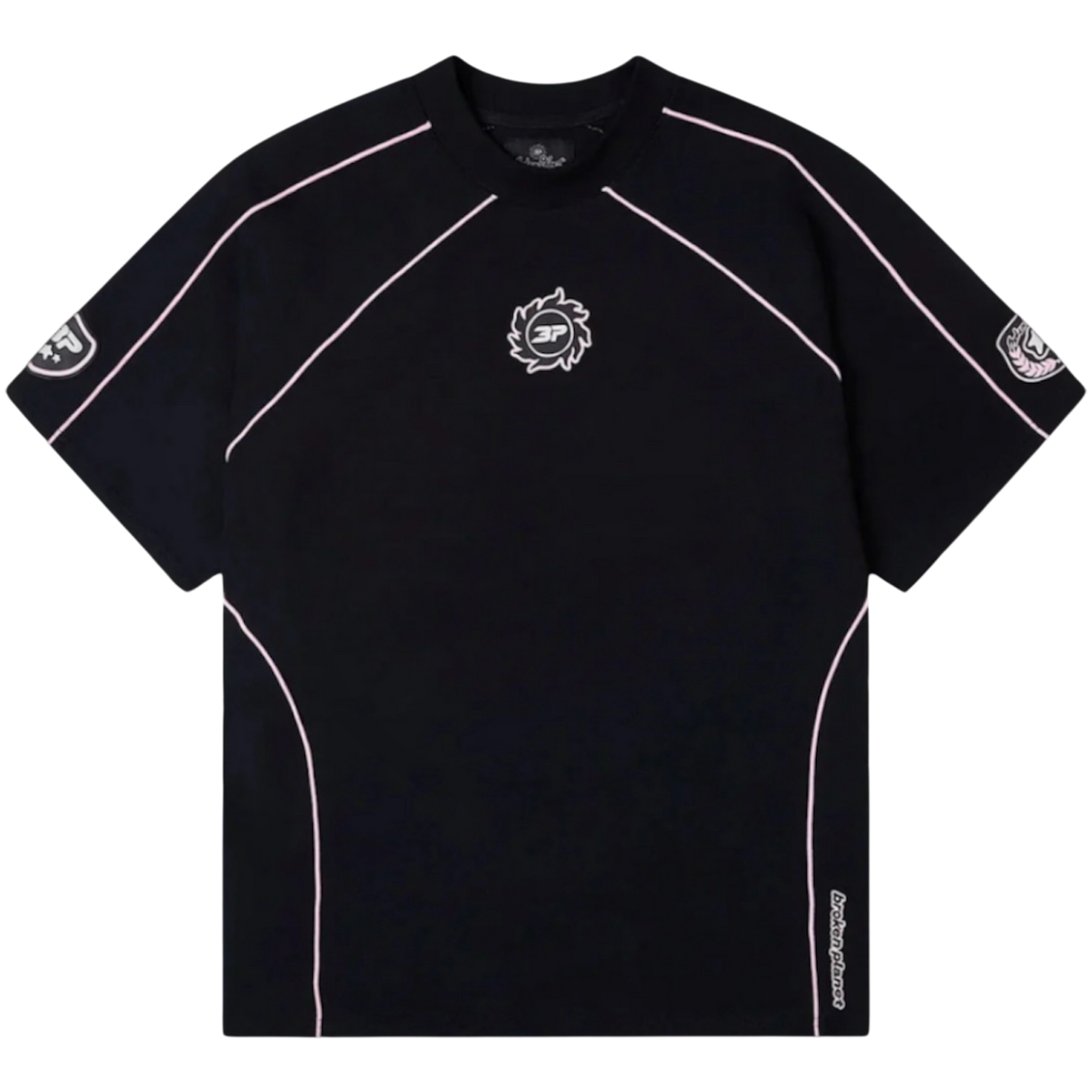 Broken Planet Market Performance T-Shirt Midnight Black’