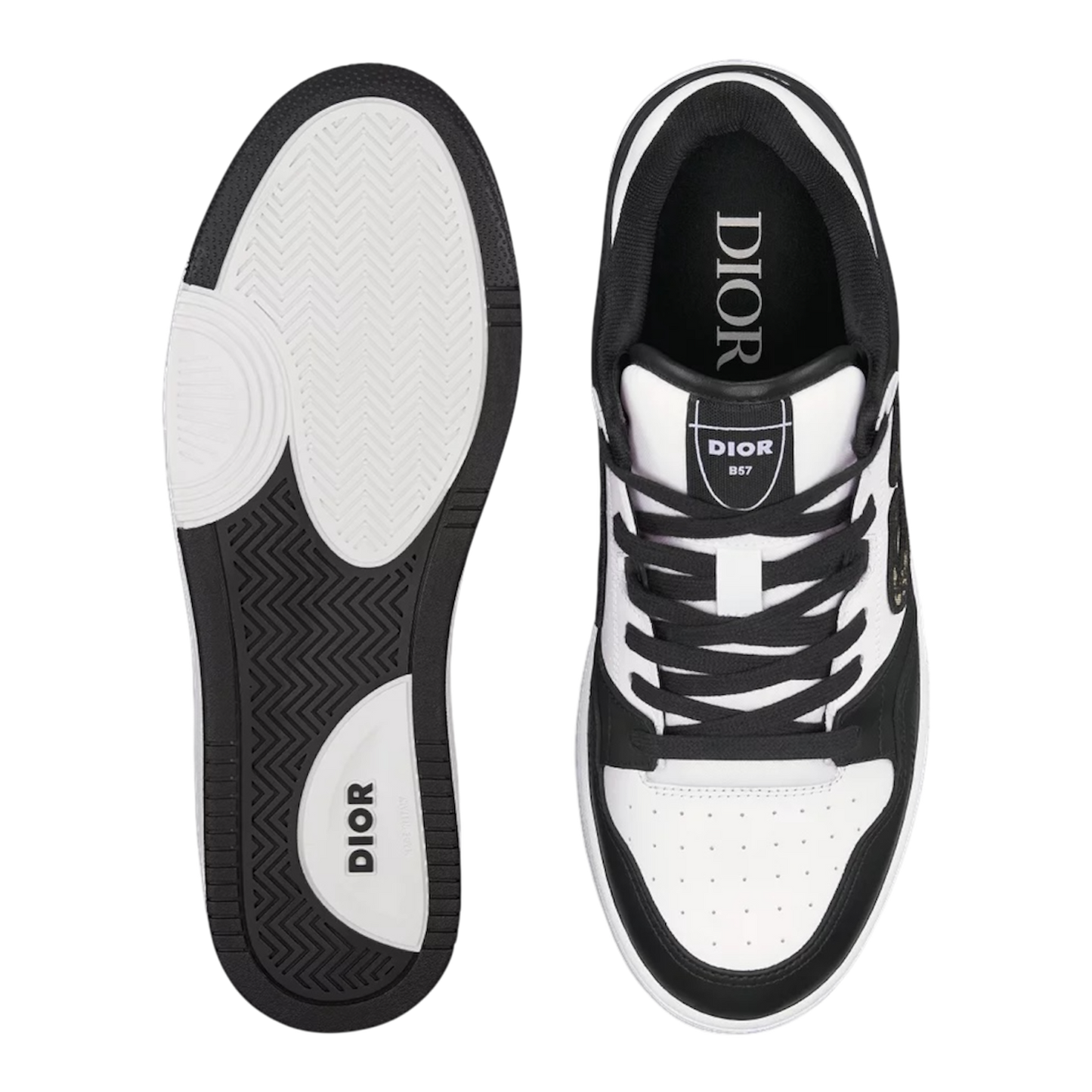 Dior B57 Low “Dior Oblique” ‘Black White'