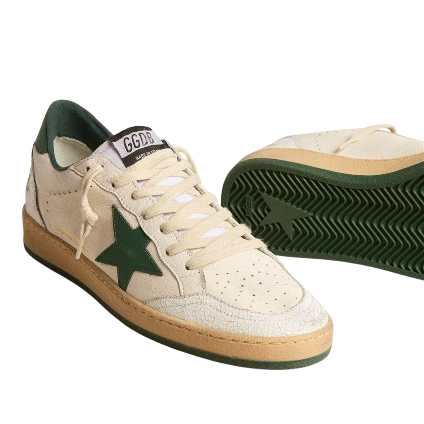 Golden Goose Ball Star 'White Green'