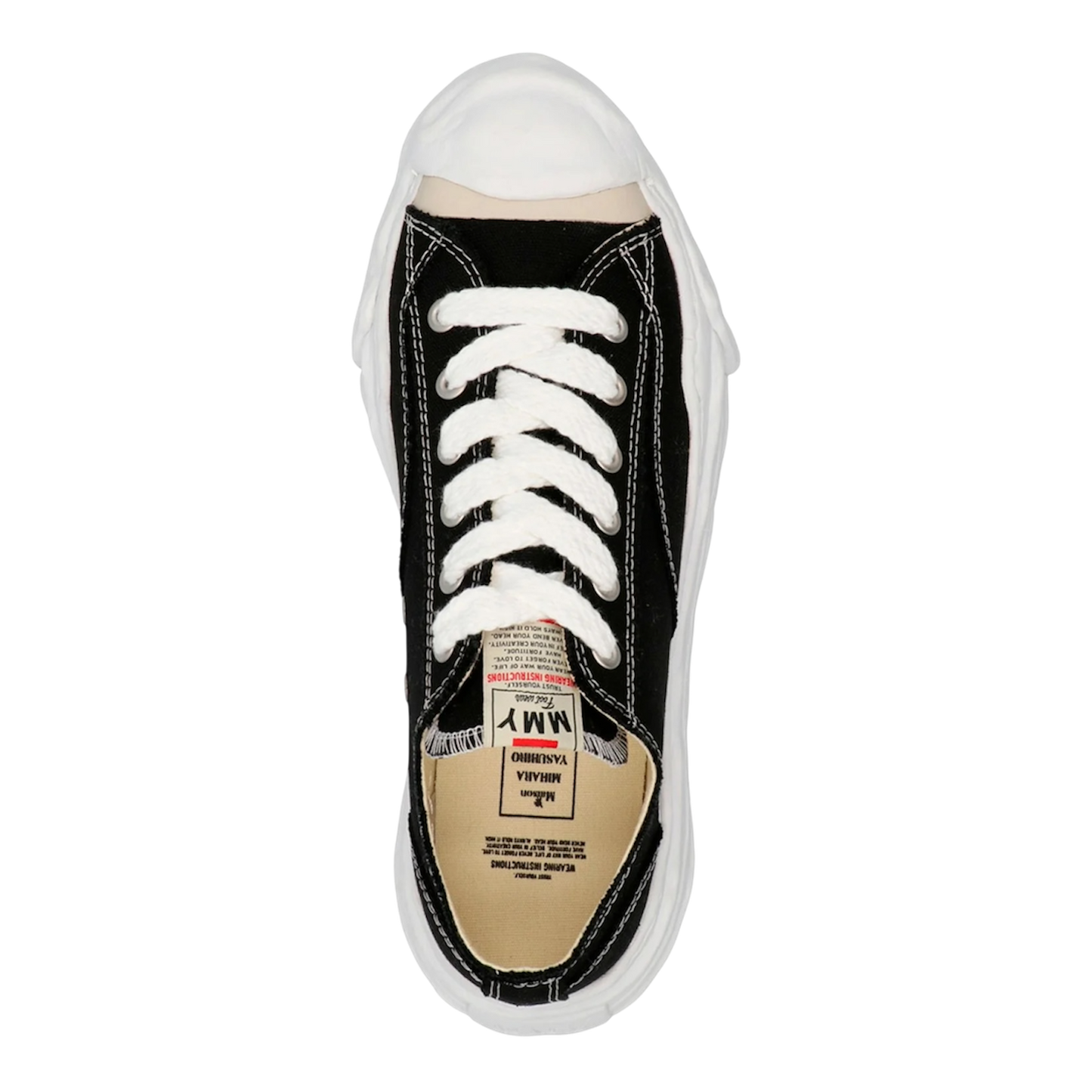 Maison MIHARA YASUHIRO Hank low-top ‘Black White’