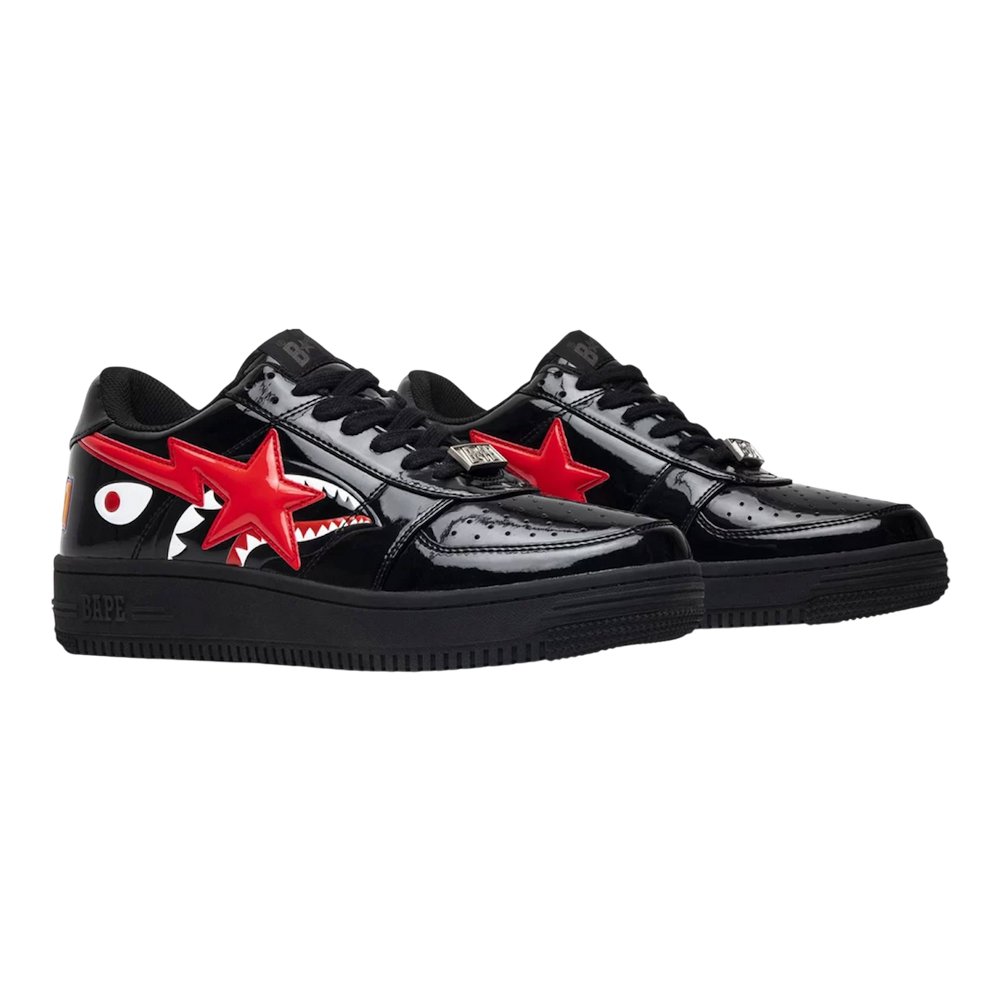 Bapesta Low M1 “Shark Face”‘Black’