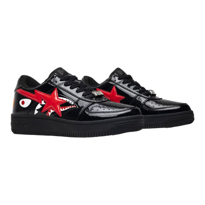 Bapesta Low M1 “Shark Face”‘Black’